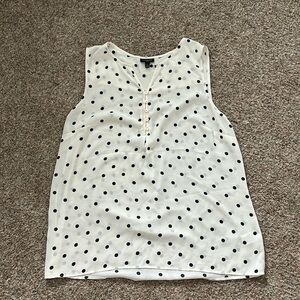 Talbots sleeveless top